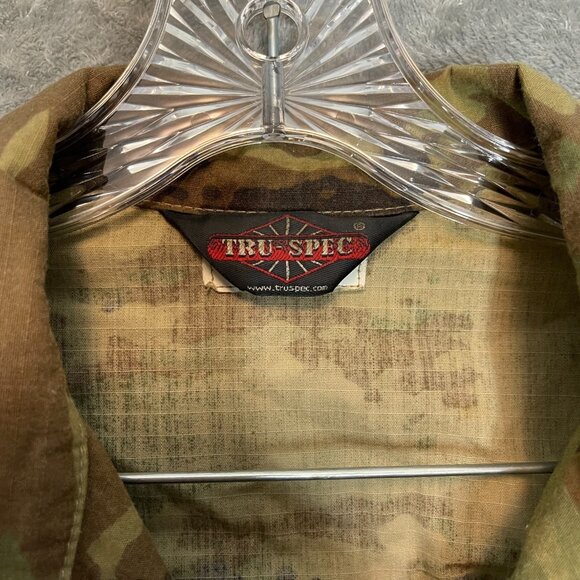 Tru Spec Women Military Army ACU OCP Scorpion Camo Full Zip Cargo Jacket M Long - Picture 8 of 13